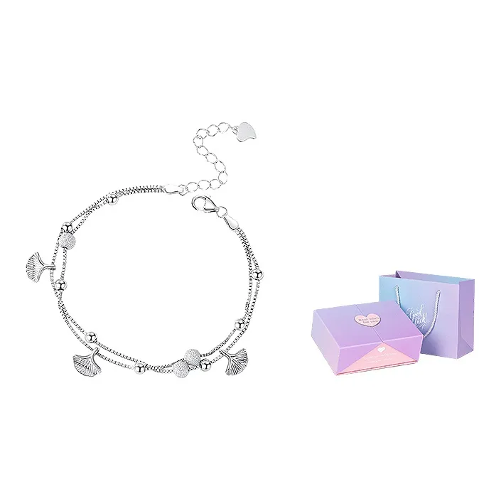 ICEKID S 990 Silver Anklets Women's-3