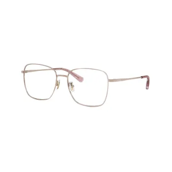 COACH Square Eyeglass Frames Women's Pink