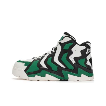 Kappa High Top Skateboard Shoes Unisex Fir Wood Green