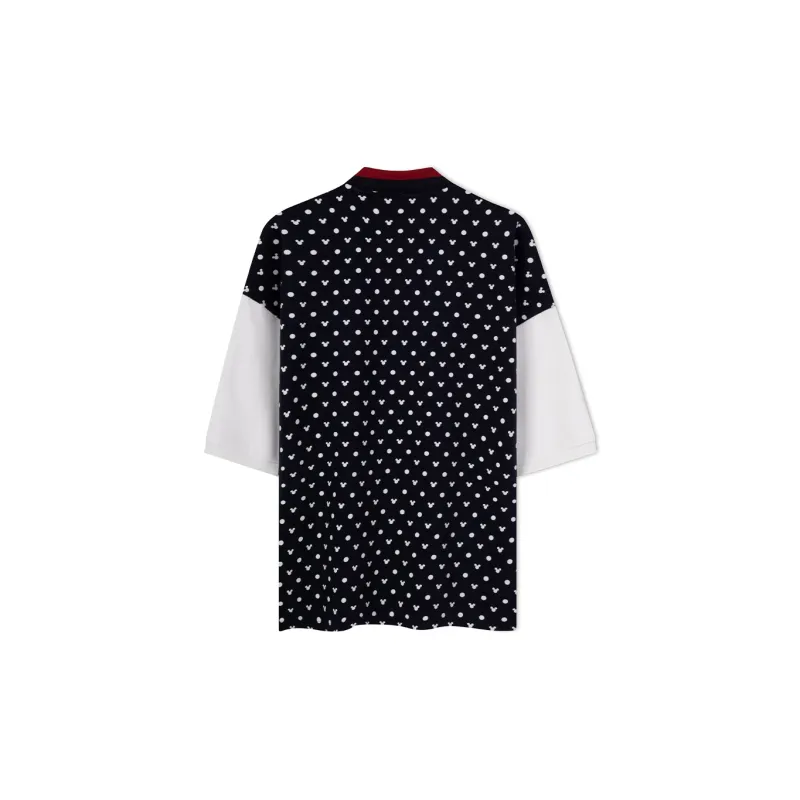 Disney X Tommy Hilfiger Tommy Hilfiger X DISNEY Co branded Series Polo Shirts Unisex Navy Blue, Red, White DW5-1