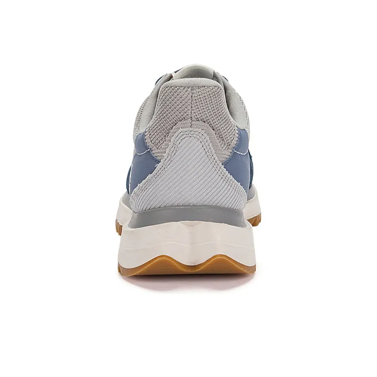 Kappa Anti-Slip Wear-Resistant Low-Top Casual Running Shoes Unisex Gray Blue-5