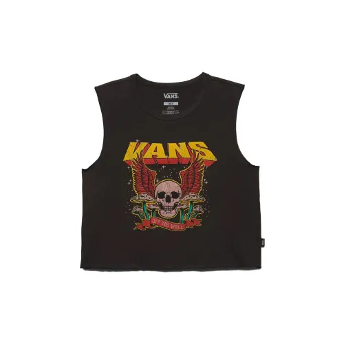 Vans SUMMER TOUR MUSCLE Tank Tops Women's Black