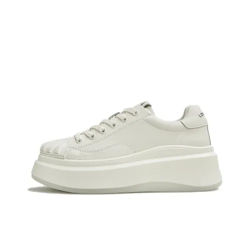 Tata Casual Shoes Women's Low-Top White