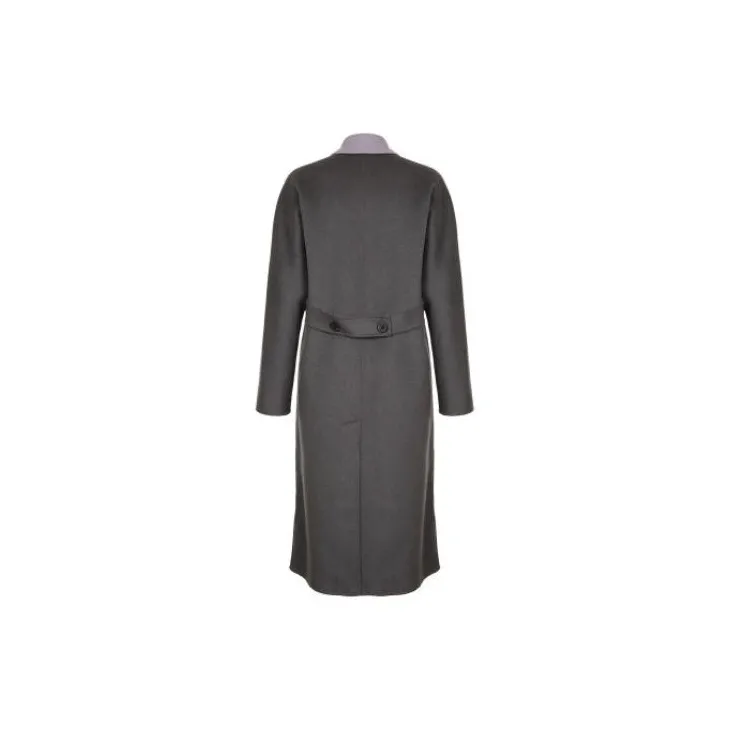 EMPORIO ARMANI Coats Women's Gray Blue-1