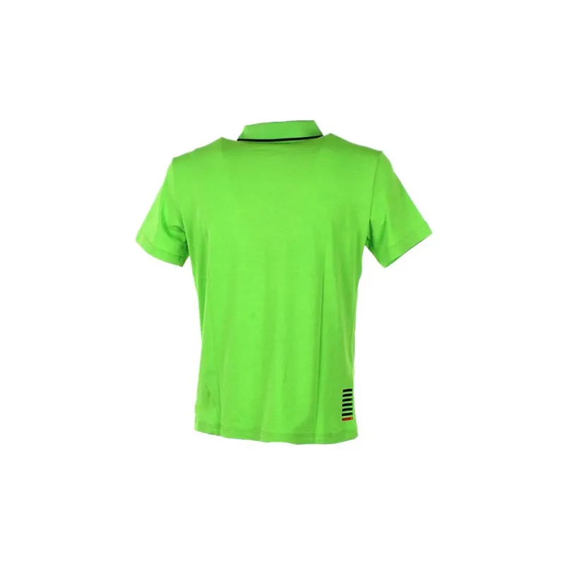 EMPORIO ARMANI EA7 SS23 Polo Shirt Men's Green-1
