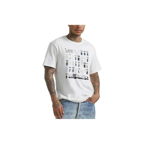 Lee X BE@RBRICK Co-branded SS23 T-Shirts Men White