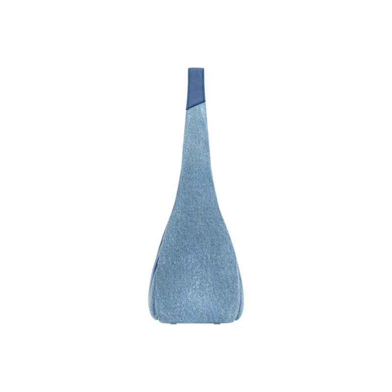 GIVENCHY Washable Denim Hobo Bag One Shoulder Handbags Medium Size Women's Medium Blue-1