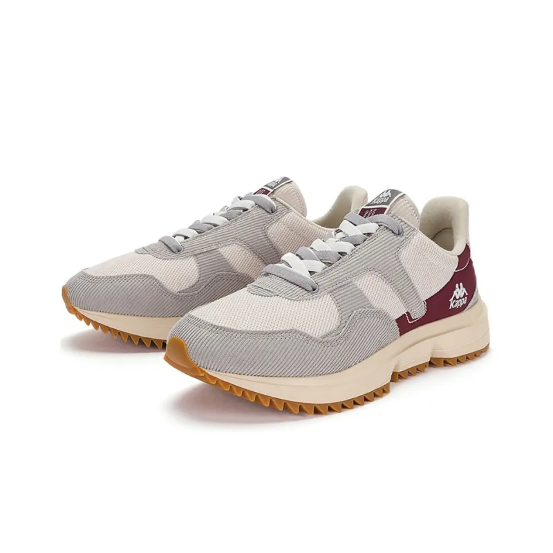 Kappa Running Shoes Unisex Beige Gray-2