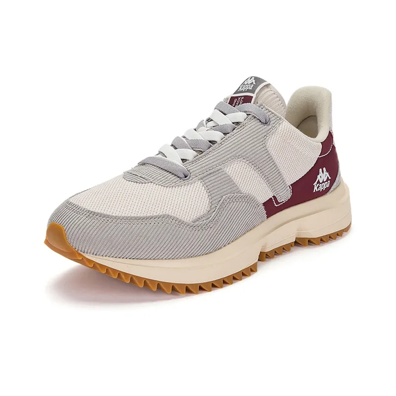 Kappa Running Shoes Unisex Beige Gray-1