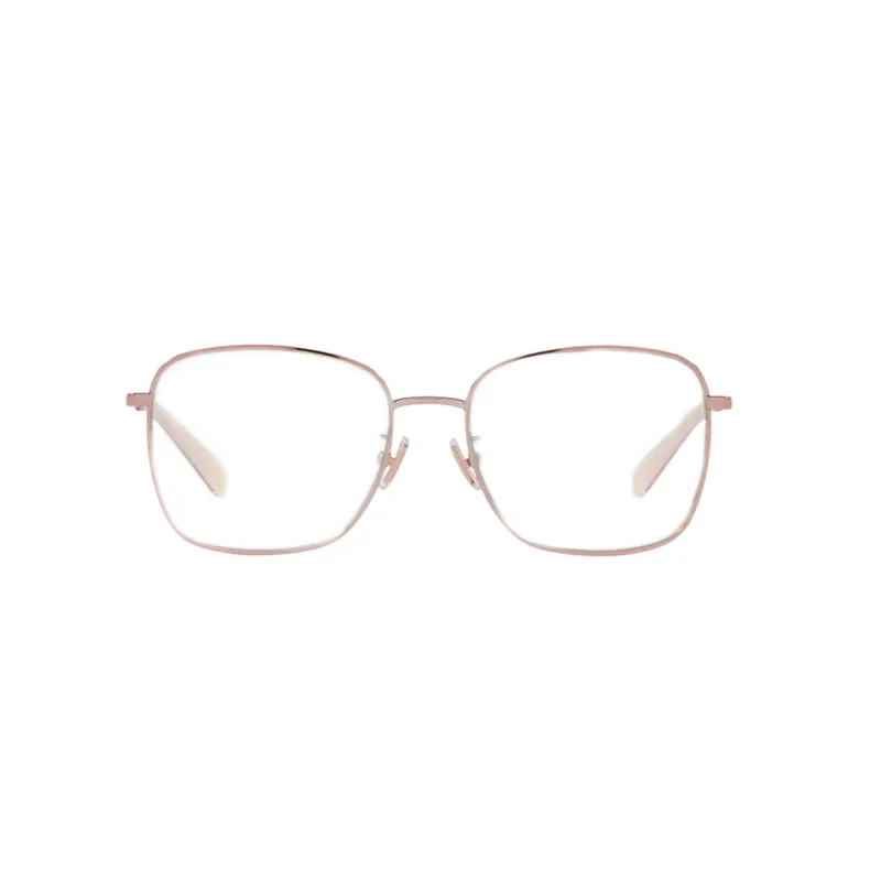 COACH Alloy Irregular Shape Eyeglass Frames Women's Pink-1