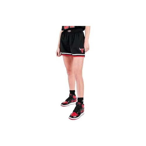 Mitchell Ness Sports Shorts Women's Black