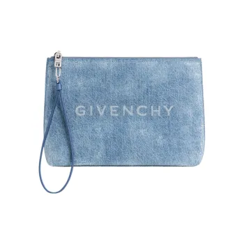 Givenchy Travel Pouch Denim Medium Blue