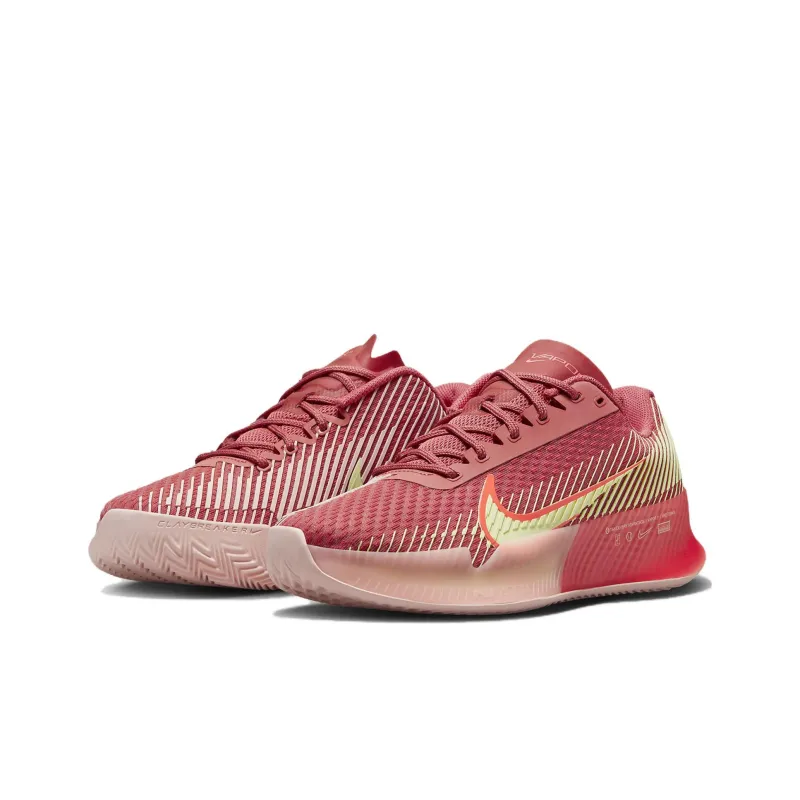 Nike Court Air Zoom Vapor 11 Clay Adobe Hot Punch Women's-2