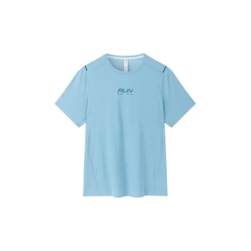 ANTA T-Shirts Men Sunny Smoke Blue