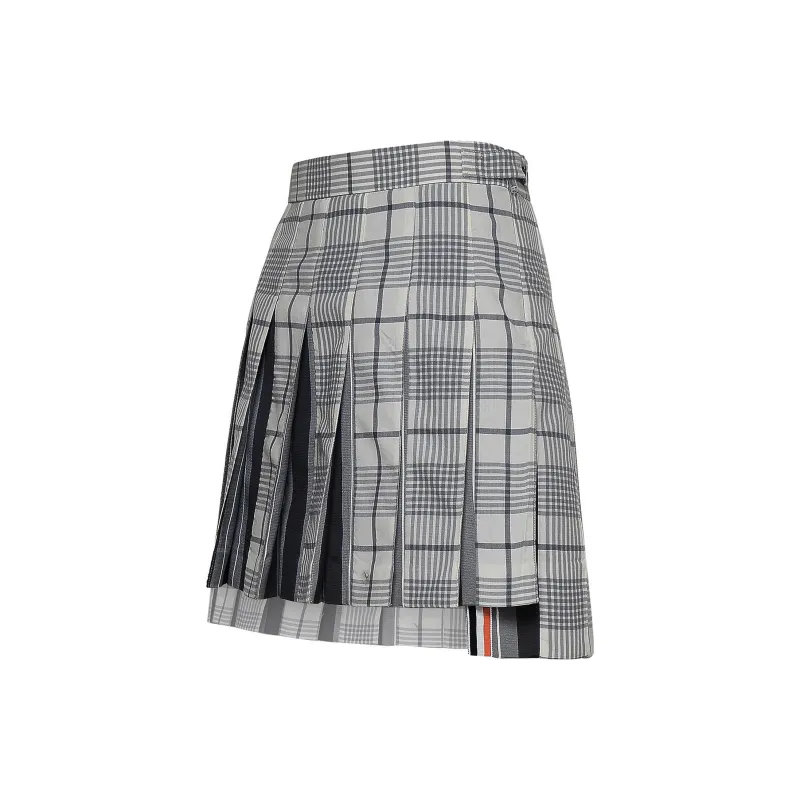 THOM BROWNE Casual Short Skirts Women's Gray-2