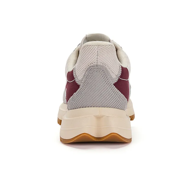 Kappa Running Shoes Unisex Beige Gray-5
