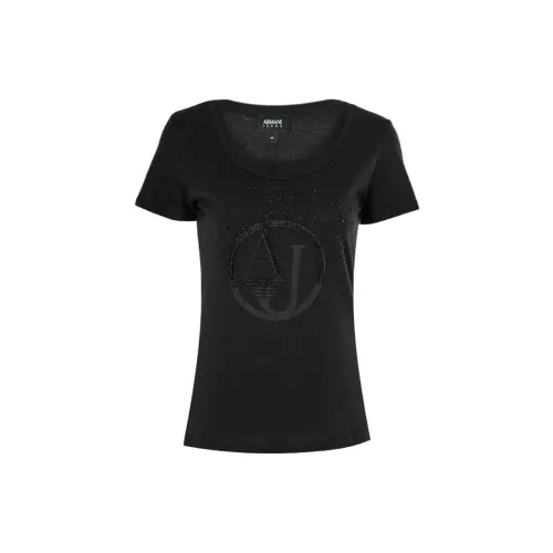 ARMANI JEANS T-Shirts Women's Dark Blue