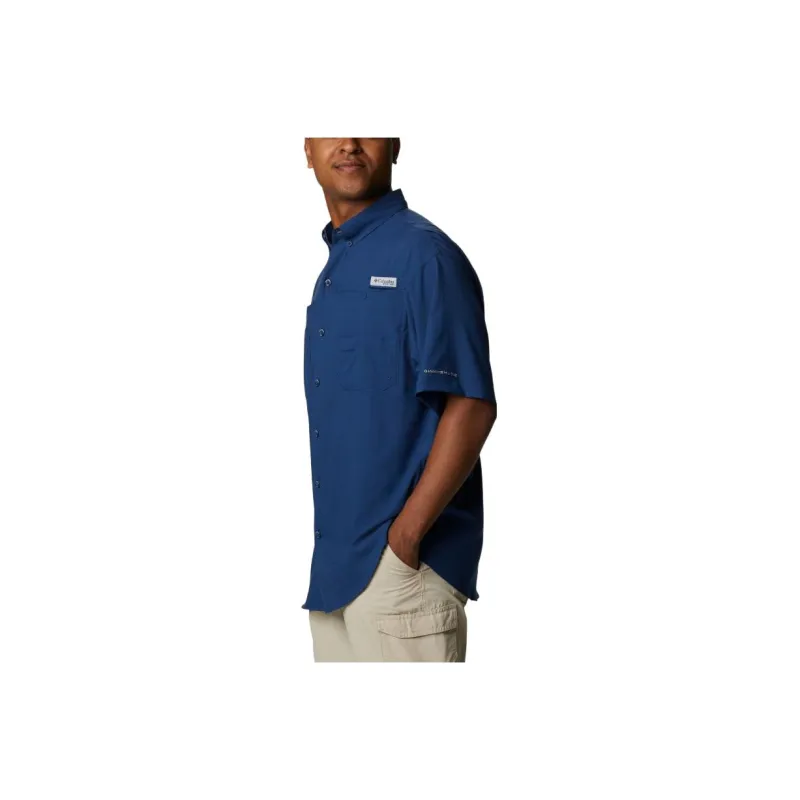 Columbia PFG Tamiami Shirts Men Blue-1