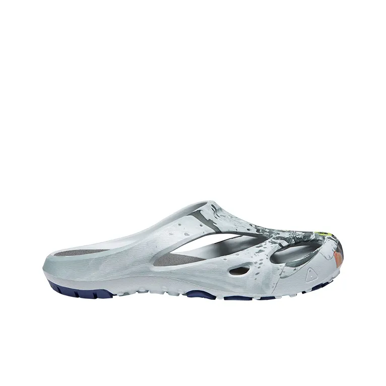 KEEN Shanti Arts Beach Sandals Men's White Black-1