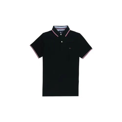 Tommy Hilfiger Polo Shirts Men Black