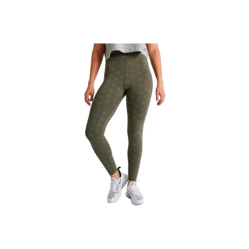 Nike Leggings Women's Olive Green