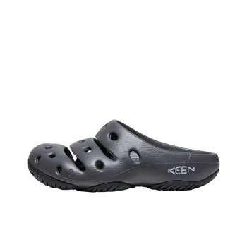 KEEN Yogui Artsfull Beach Sandals Women's Magnetic Gray/Black