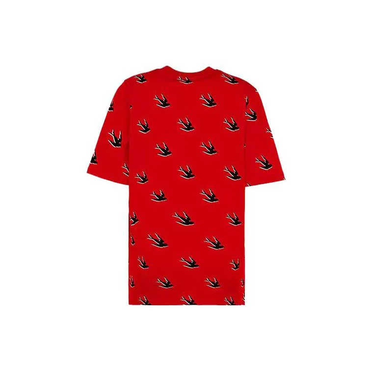 Alexander McQueen SS23 T Shirt Women's Red-1