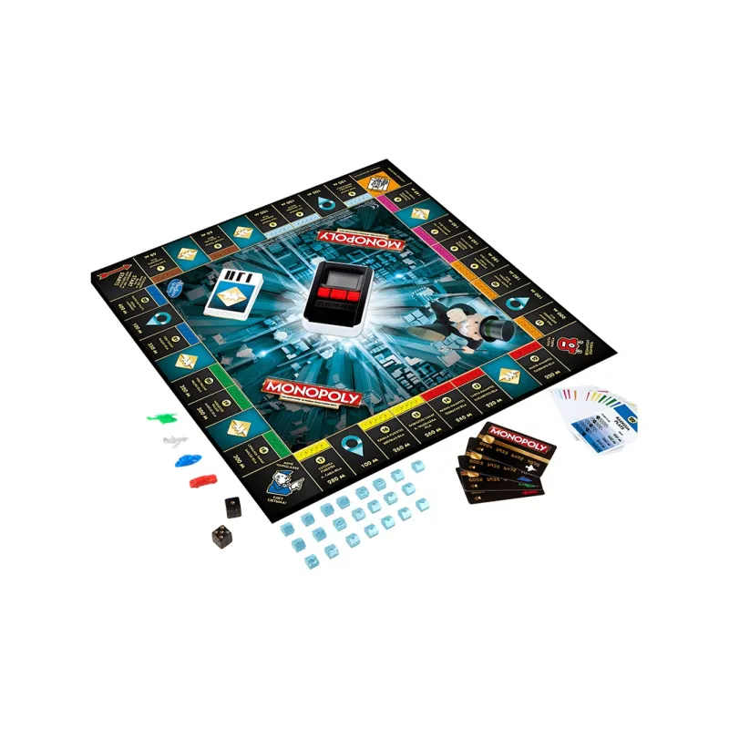 Hasbro Monopoly Electronic Bank Upgraded B6677 Board Games-1