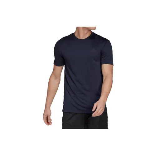 Adidas T-Shirts Men Navy Blue