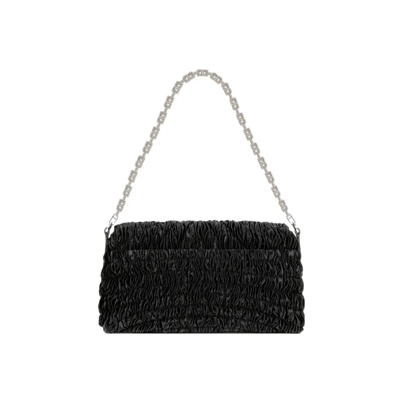 GIVENCHY 4G Sheepskin Handbag Shoulder Bag Crossbody Bag Small Size Women's Black-3