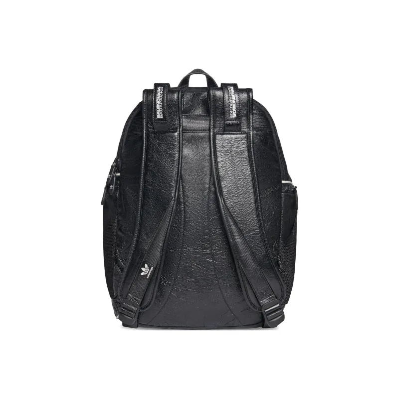 Balenciaga Adidas Collaboration Polyamide Backpack Small Size Men's Black/Red-3