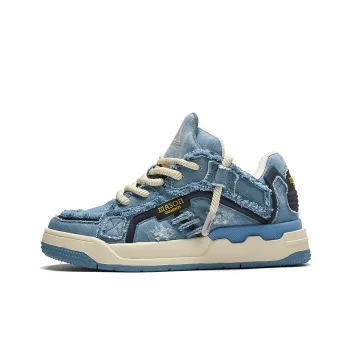 Masongarments Staircase Skateboard Shoes Unisex Denim Blue Box Limited Edition