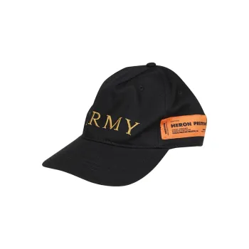 HERON PRESTON Baseball Caps Unisex Black