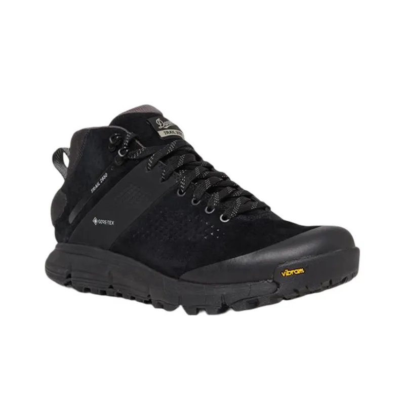 Danner Trail 2650 Anti-Slip Wear-Resistant Waterproof And Breathable Mid-Top Running Shoes Men's Black EE Wide Fit-3