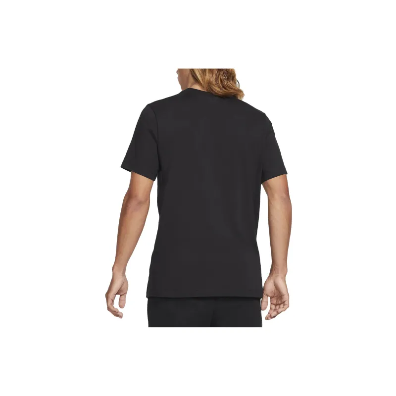 Nike T Shirts Men Black-1