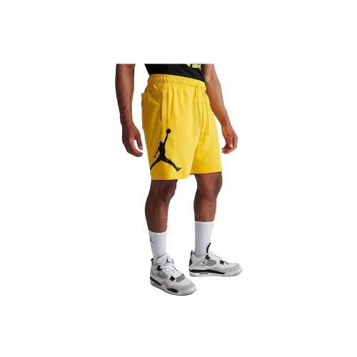 Jordan Casual Shorts Men Yellow