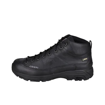 CRISPI A Way Leather Anti-Slip Wear-Resistant Mid-Top Outdoor Shoes Unisex