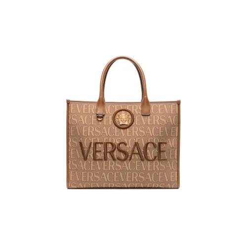 Themoirè Cleo vegan leather shoulder bag Cow Leather Tote Bag Shopping Bag Handbag Large Size Women's Brown