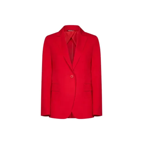 MaxMara Business Suits Women's Red