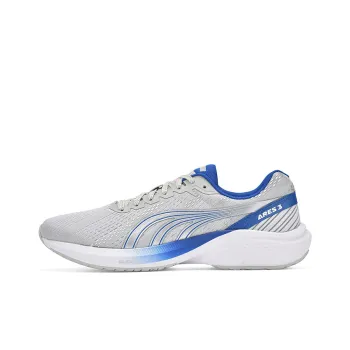 DO WIN Three Generations Of God Of War Low Top Marathon Running Shoes Unisex Gray Blue