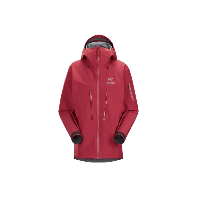 Arcteryx Alpha Sv Shell Jacket Bordeaux Red/Bordeaux L - POIZON