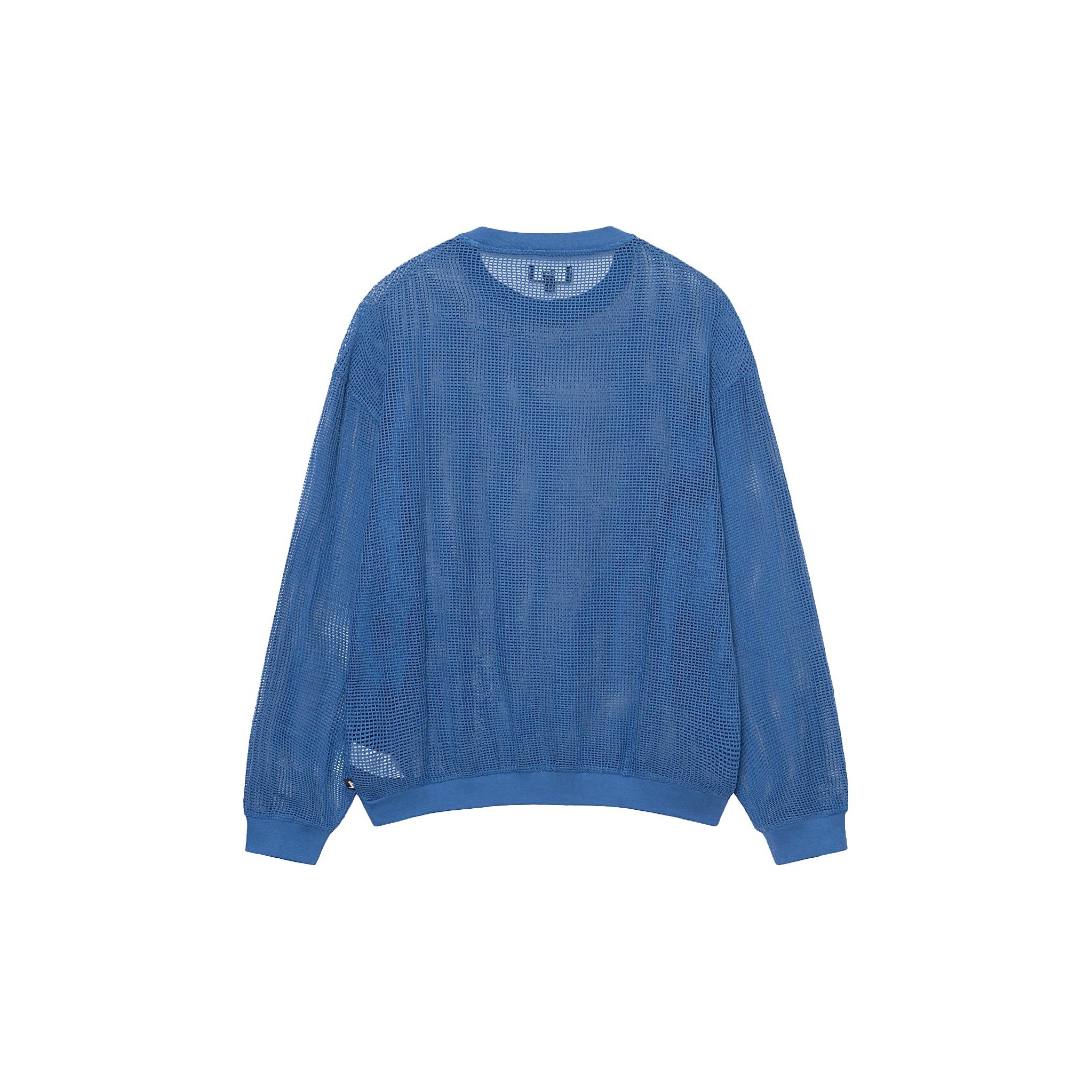 Stussy Cotton Mesh Long-Sleeve Crew Top - POIZON Stussy Cotton Mesh Long-Sleeve Crew Top - POIZON
