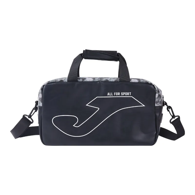 Joma Textile, Leather One Shoulder Handbag Medium Size Men's Black-0