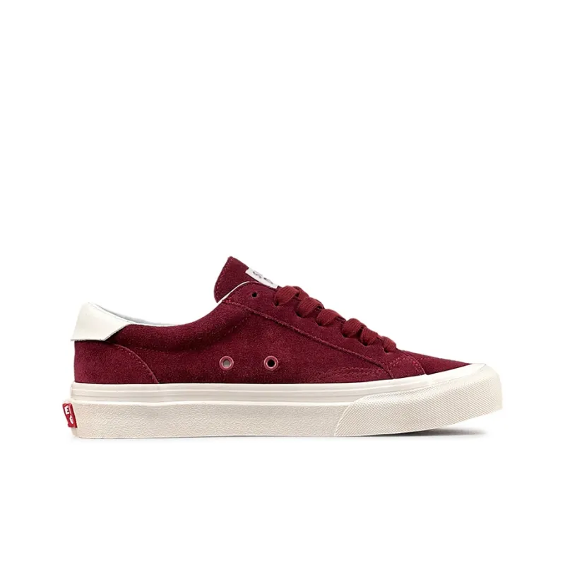 LuzaoT SUPER DRAG Skateboard Shoes Unisex Low Top Dirty Orange/Sea Blue/True Red/Forest Green/Burgundy/Taro Purple-25