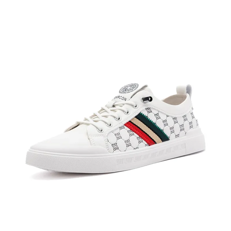 YEARCON Low Top Stylish Skateboarding Shoes Men's-2