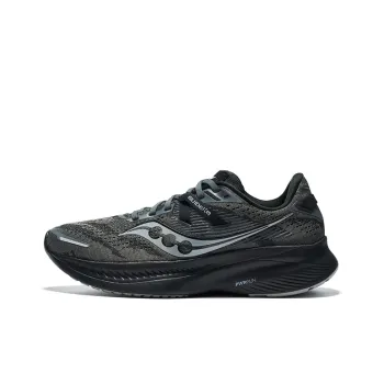 Saucony Guide 16 Anti Slip Wear Resistant Low Top Training Running Shoes Men's Gray Black