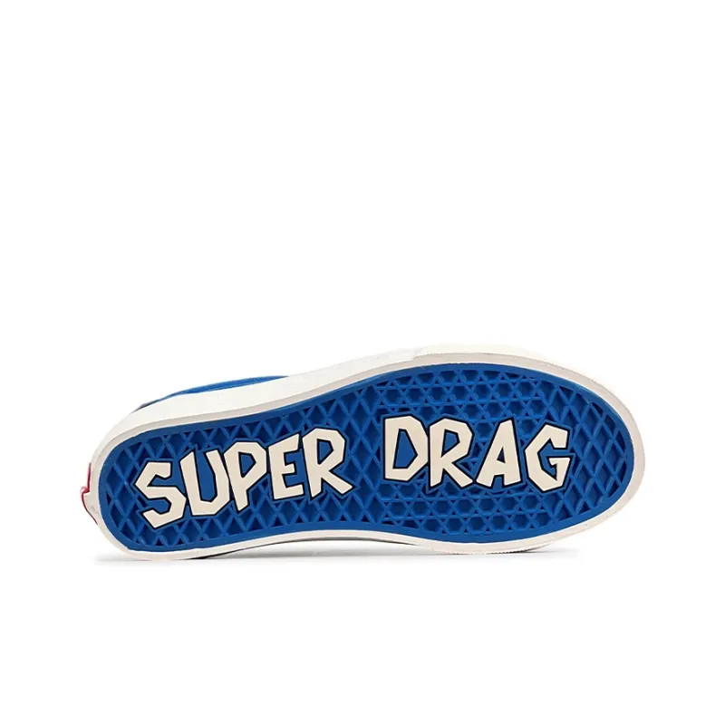 LuzaoT SUPER DRAG Skateboard Shoes Unisex Low Top Dirty Orange/Sea Blue/True Red/Forest Green/Burgundy/Taro Purple-11