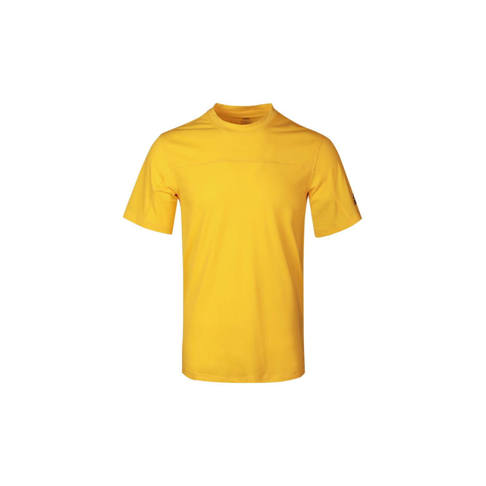 Adidas T Shirts Men Yellow