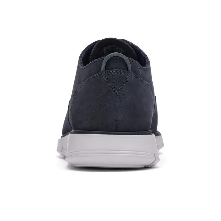 Clarks Casual Leather Shoes Men's Marine Blue-2