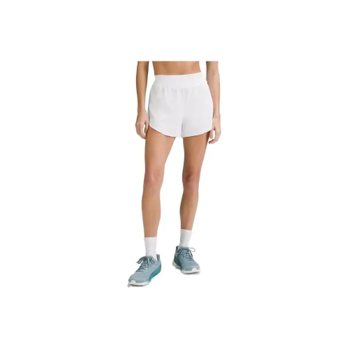 Lululemon Fast And Free Sports Shorts Women's White